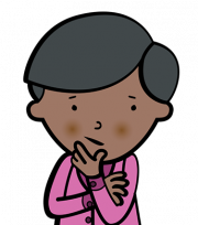 male teacher thinking cropped